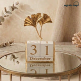 Leaf Block Calendar