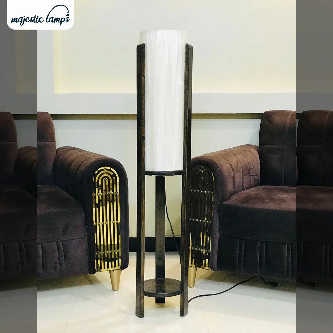 Wood Fire Floor Lamp / this lamp is only for karachi